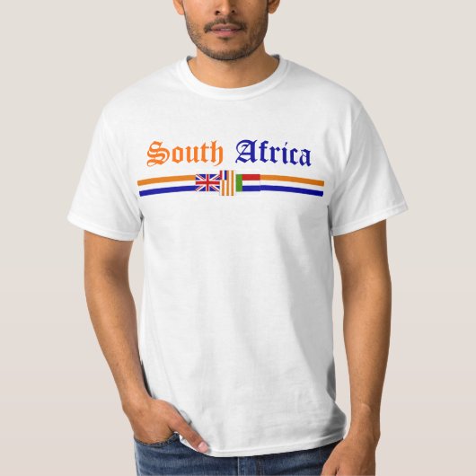 T-shirt L'Afrique du Sud (Devant)