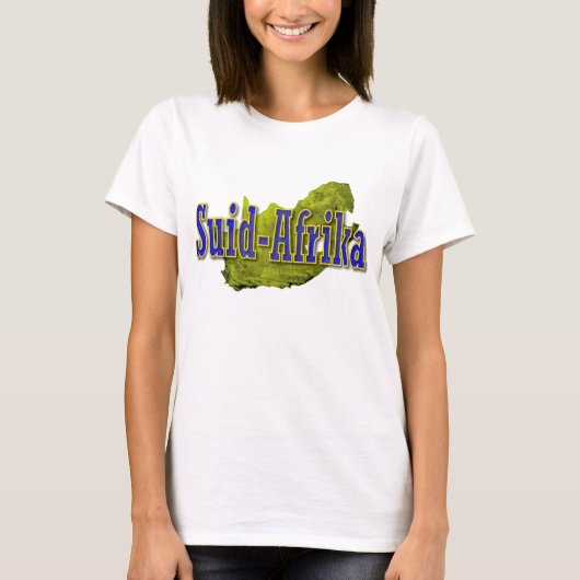 T-shirt L'Afrique du Sud (Devant)