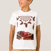 T-shirt L'Afrique en mouvement : Carte Kaleidoscope (Devant)