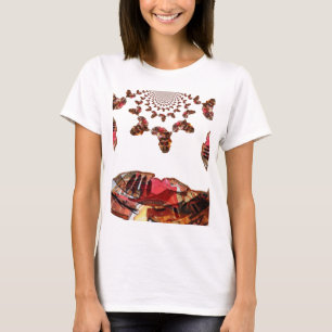 T-shirt L'Afrique en mouvement : Carte Kaleidoscope
