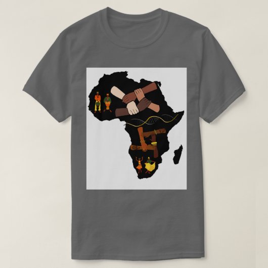 T-shirt L'Afrique est mon adn 27 (Design devant)