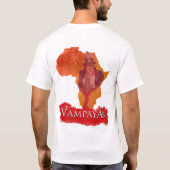 T-shirt L'Afrique Vampayas (Dos)