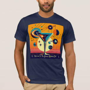 T-shirt L'Âge De L'Espace Bienvenue Au Club Martini Atomiq