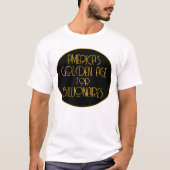 T-shirt L'âge d'or des milliardaires américains (Devant)