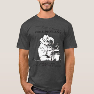 T-shirt L'Âge N'Est Qu'Un Nombre Anniversaire Eléphant Hum