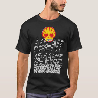 T-SHIRT L'AGENT ORANGE LE FEU AMILIAL QUI CONSERVE LE BURN