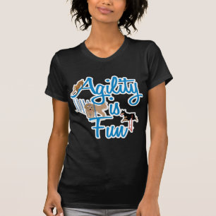 T-shirt L'agilité est amusement
