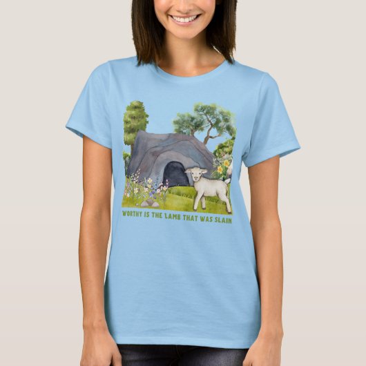 T-shirt L'Agneau Vaut La Peine (Devant)