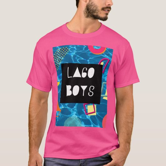 T-shirt Lago Boys Pool Party Actif (Devant)