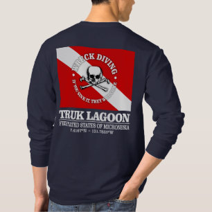 T-shirt Lagon de Truk (meilleures épaves)