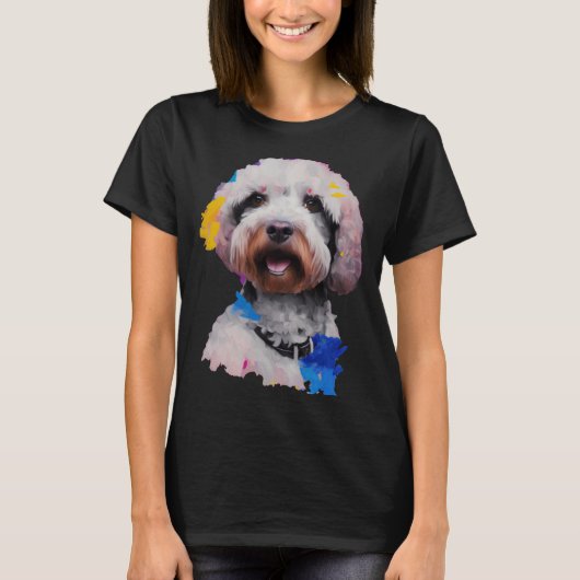 T-shirt Lagotto Romagnolo Dog   Pop   (Devant)