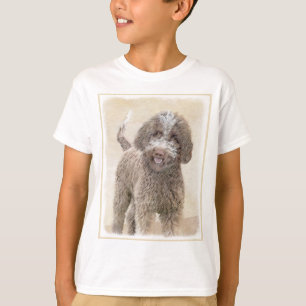 T-shirt Lagotto Romagnolo Peinture - Cute Original Chien A