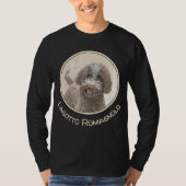 T-shirt Lagotto Romagnolo Peinture - Cute Original Chien A (Devant)