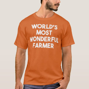 T-shirt L'agriculture amusante la plus merveilleuse du mon