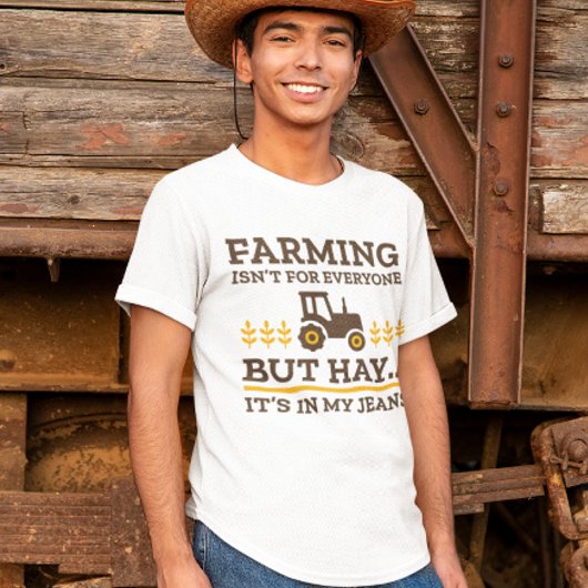 T-shirt L'agriculture n'est pas pour tout le monde