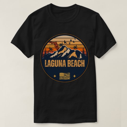 T-shirt Laguna Beach, Floride (Design devant)