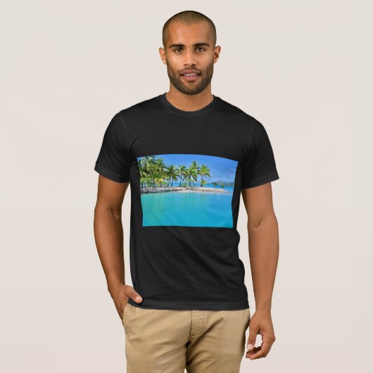 T-shirt Lagune Bora Bora (Devant entier)