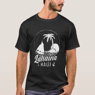 T-shirt Lahaina Maui Hawaii Coucher de soleil Cadeaux de v