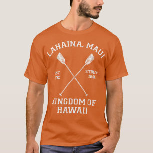 T-shirt Lahaina Maui Hawaii Royaume d'Hawaï