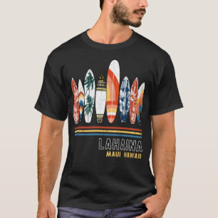 T-shirt Lahaina Maui Surf Vintage hawaïen
