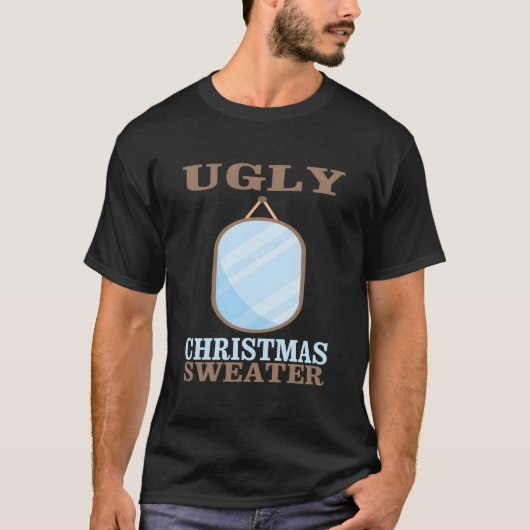 T-shirt Laid avec Miroir (Devant)