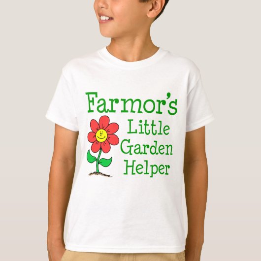 T-shirt L'aide du petit jardin de l'agriculteur (Devant)