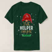 T-shirt L'aide Gnome Family Correspondance tenue de Noël (Design devant)