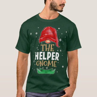 T-shirt L'aide Gnome Family Correspondance tenue de Noël