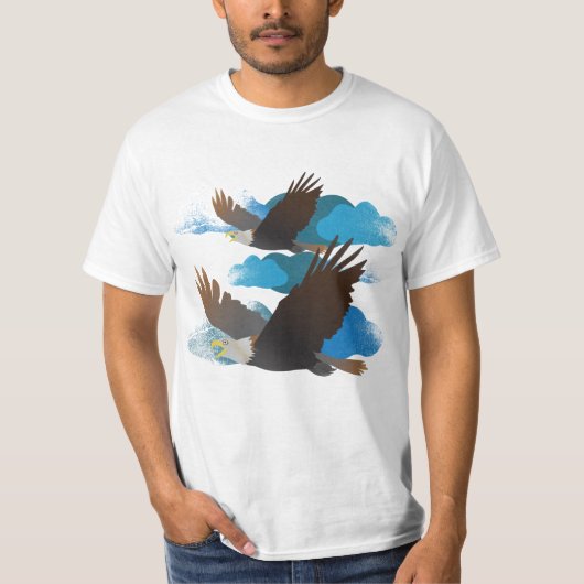 T-shirt l'aigle (Devant)