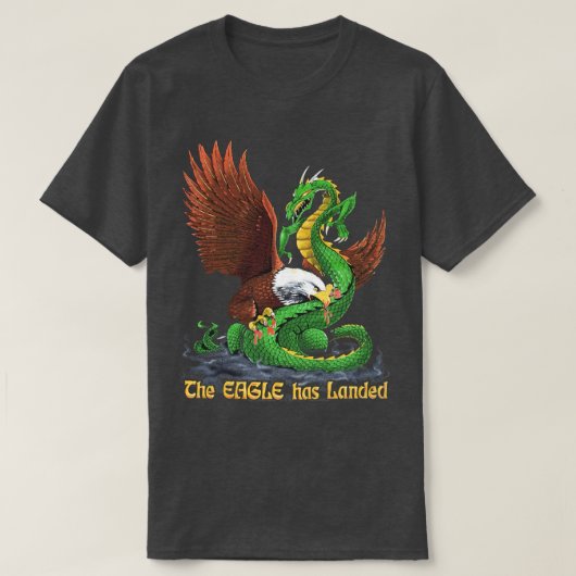 T-shirt L'Aigle A Atterri Fan T Shirt (Design devant)