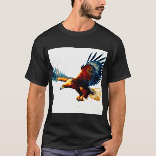 T-shirt L'Aigle royal#5 (Devant)