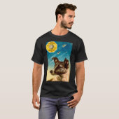 T-shirt Laika Le Spoutnik 2 Russe Space Dog (Devant entier)