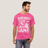T-shirt L'Aikido Me Garde Le Volet (Devant entier)