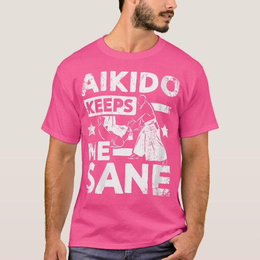 T-shirt L'Aikido Me Garde Le Volet (Devant)