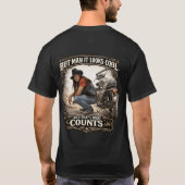 T-shirt « L'air cool compte » (Dos)
