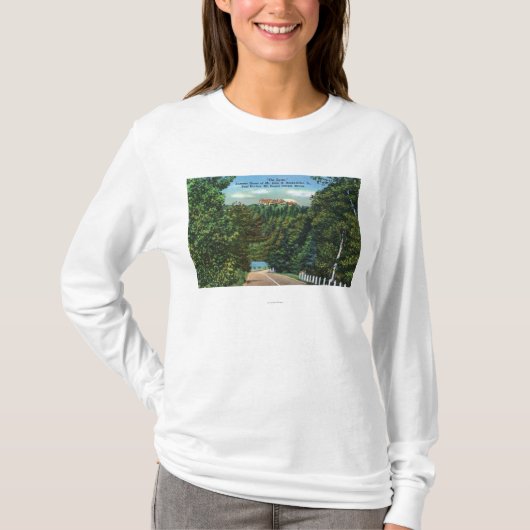 T-shirt L'aire, JR maison de John D Rockefeller (Devant)