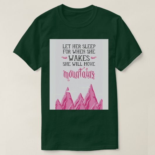 T-shirt Laisse-la dormir (Design devant)