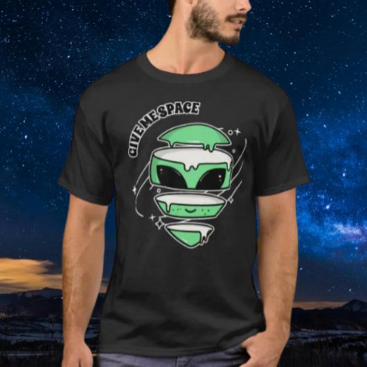 T-shirt Laisse-moi de l'espace