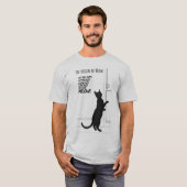 T-shirt Laisse-Moi Sortir De L'Extraction Drôle Chat Cry O (Devant entier)
