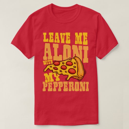 T-shirt Laisse-moi tranquille (Design devant)