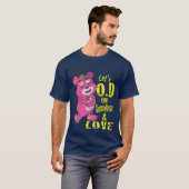 T-shirt Laisse O.D sur GummyBears et amour (Devant entier)