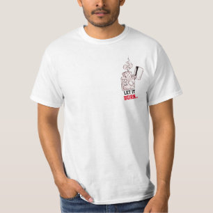 T-shirt laisser brûler