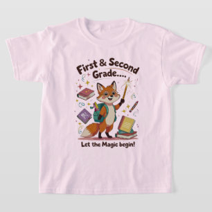 T-shirt Laisser la magie commencer - première et deuxième