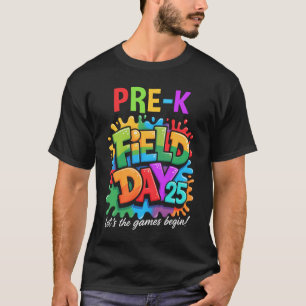 T-shirt Laisser Les Jeux Commencer Le Jour De Campagne De