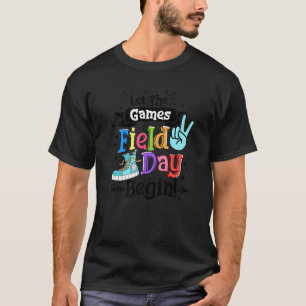 T-shirt Laisser Les Jeux Jour De Terrain Premier Dernier J