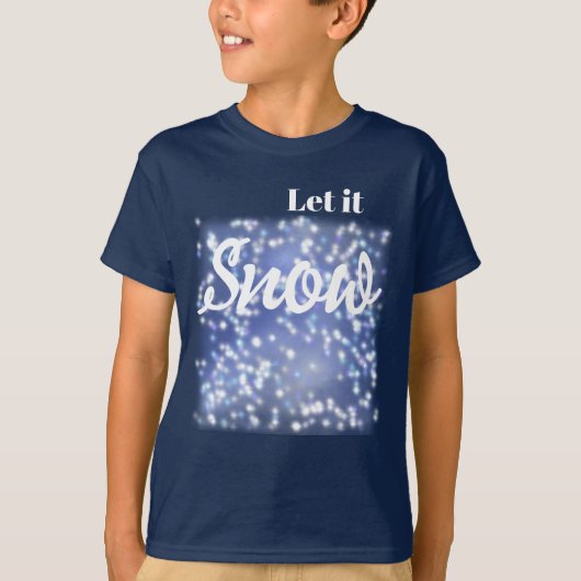 T-shirt Laisser neiger (Devant)