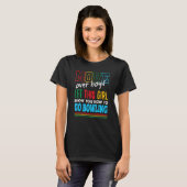T-shirt Laissez Cette Fille Vous Montrer Comment Aller Bow (Devant entier)
