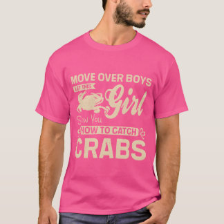 T-shirt Laissez cette fille vous montrer comment attraper 