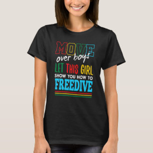 T-shirt Laissez cette fille vous montrer comment pratiquer