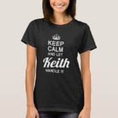 T-shirt Laissez Keith le manipuler ! (Devant)